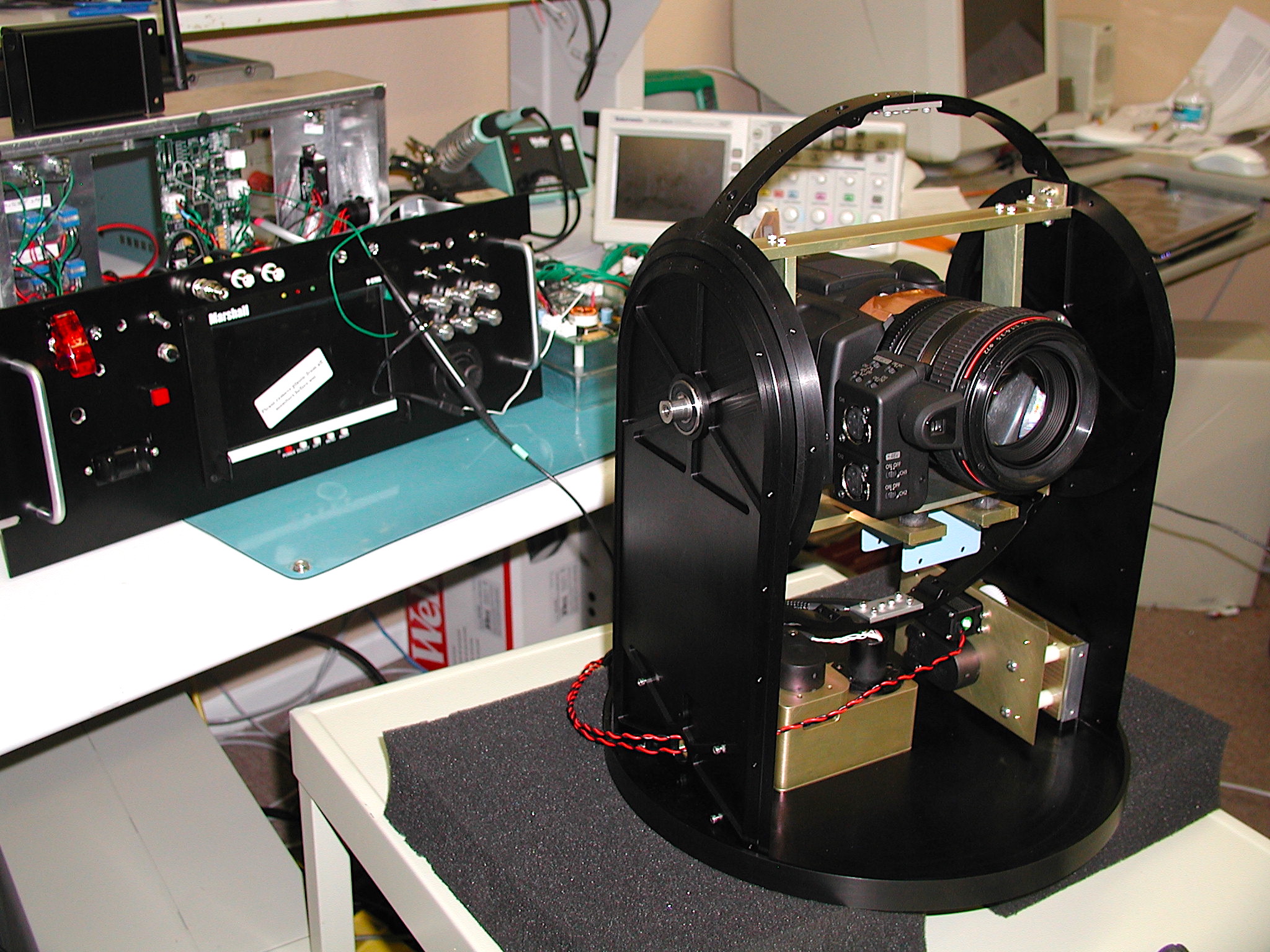 Gen-4 EO/IR Gimbal & Control Panel